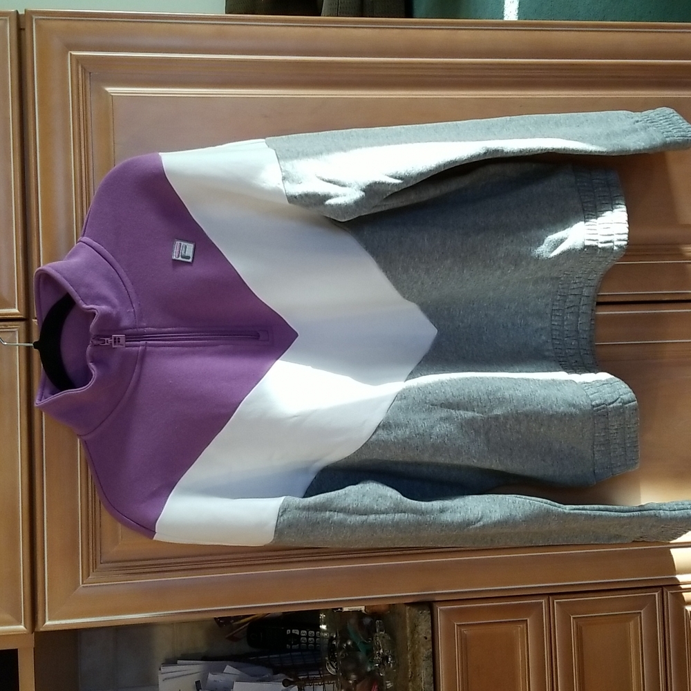 Fila 1/4 zip. New Without tags.